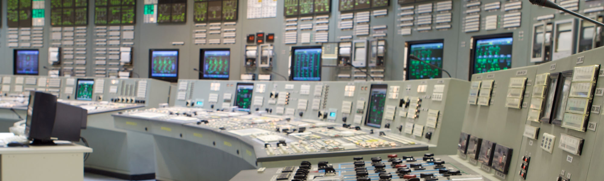 Nuclear power plant control room