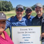 Darrell Christman, Chuck Mason, and Paul Wilson enjoyed a day of golf and fellowship with clients.