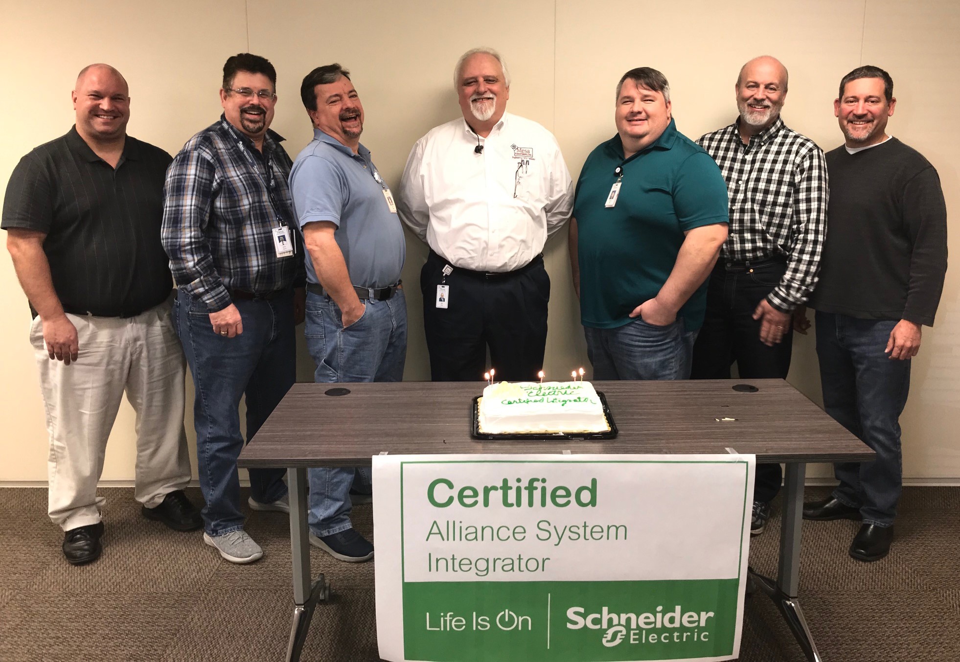 Mesa Associates, Inc. Is Proud To Announce Its New Certification As A Schneider Electric EcoStruxure Plant Certified Control System Integrator.