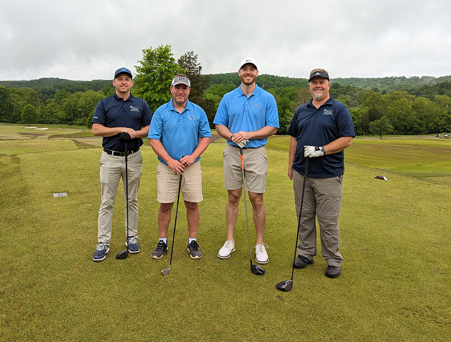 Patrick Combs, Jameson Cagle,  Ryan Flick,  Greg Maine (left to right)