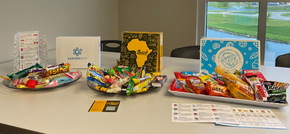 World Day for Culture Diversity snacks