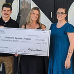 Veteran Spouse Project receives check