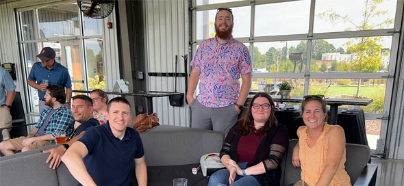 Tranmission Line Team at Top Golf
