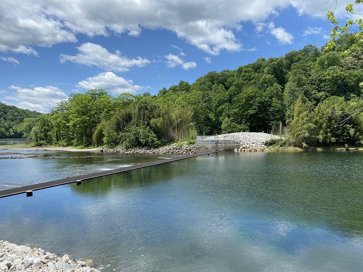 Hibbs Island Weir