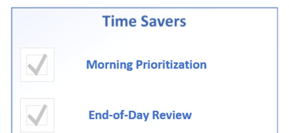 Time Savers